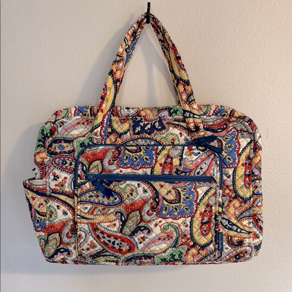 Vera Bradley Paisley Travel Bag